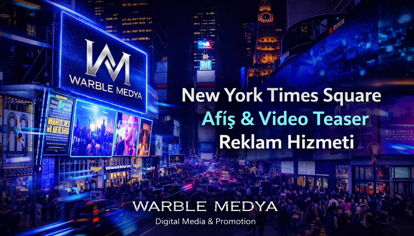 New York Times Meydanı’nda Afiş & Video Teaser Reklamı Hizmeti