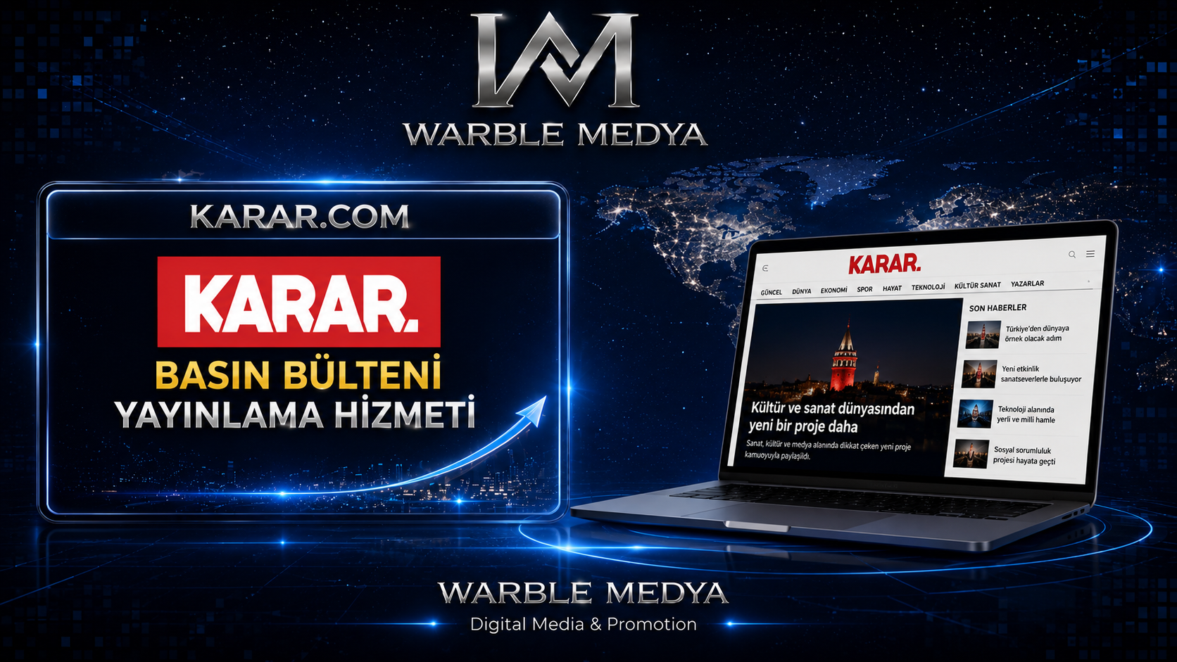 Karar.com Basın Bülteni Yayınlama Hizmeti