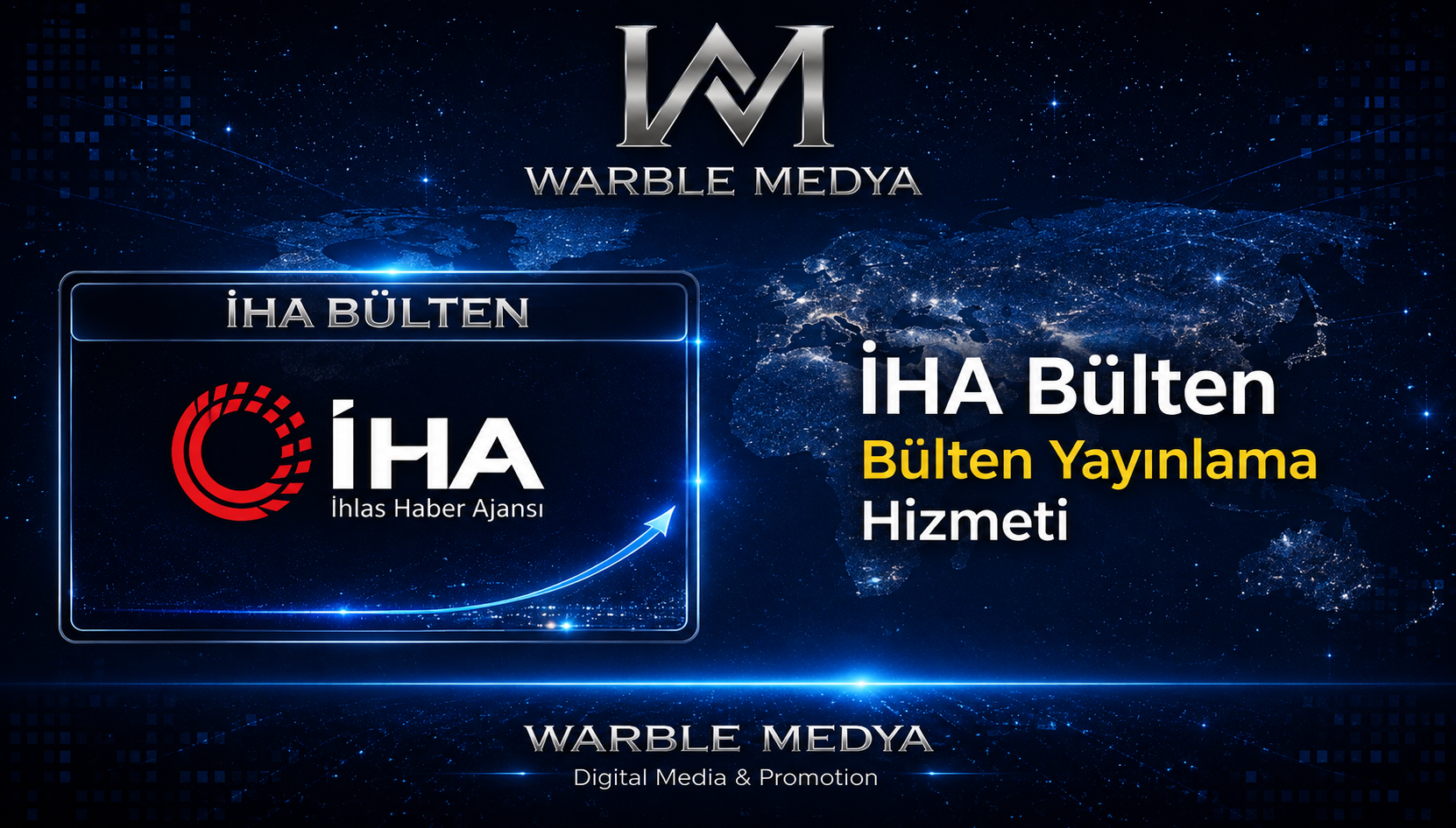 İHA Bülten Yayınlama Hizmeti | İhlas Haber Ajansı Medya Ağı ile Güçlü Basın Görünürlüğü