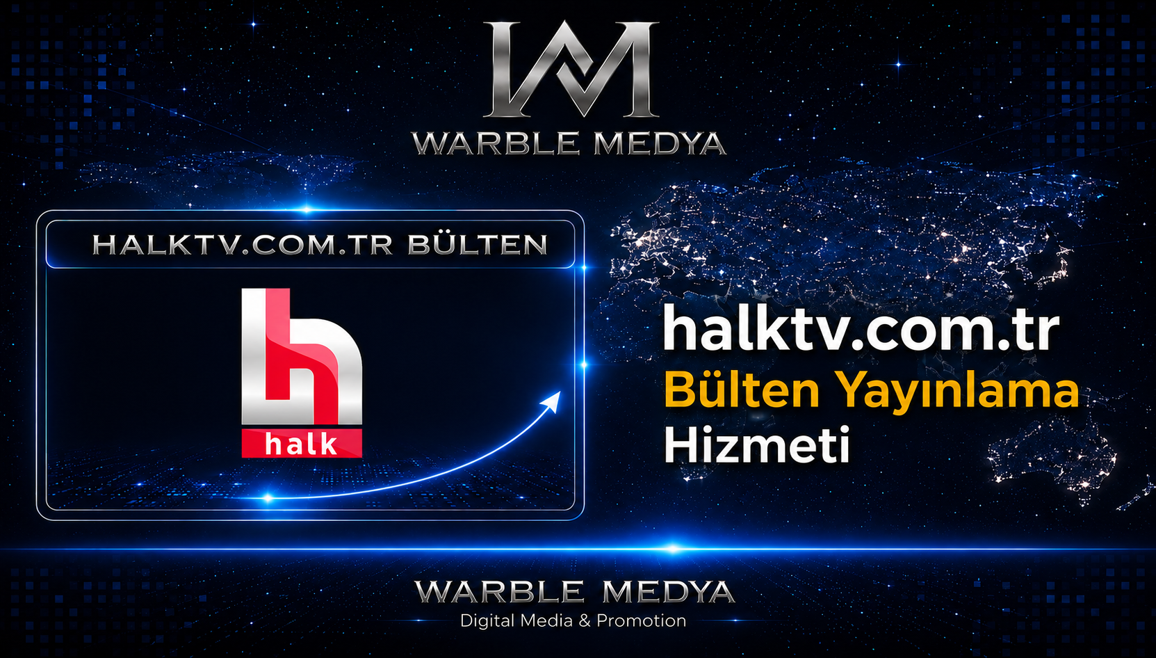 Halktv.com.tr Basın Bülteni Yayınlama Hizmeti