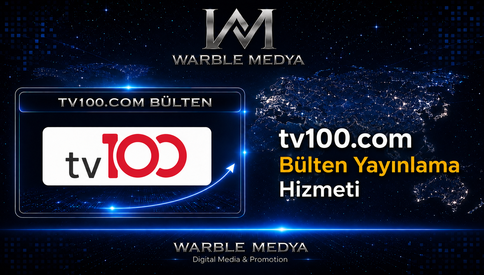 tv100.com Basın Bülteni Yayınlama Hizmeti